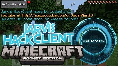 How To Install Jarvis HackClient!! - Minecraft PE 0.13.0 - Mod