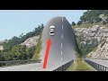 Police Vehicles vs Huge Bulge : BeamNG Drive 