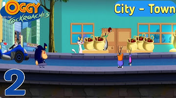 Oggy Super Speed Racing - Gameplay / City - Town / ( Part - 2 )