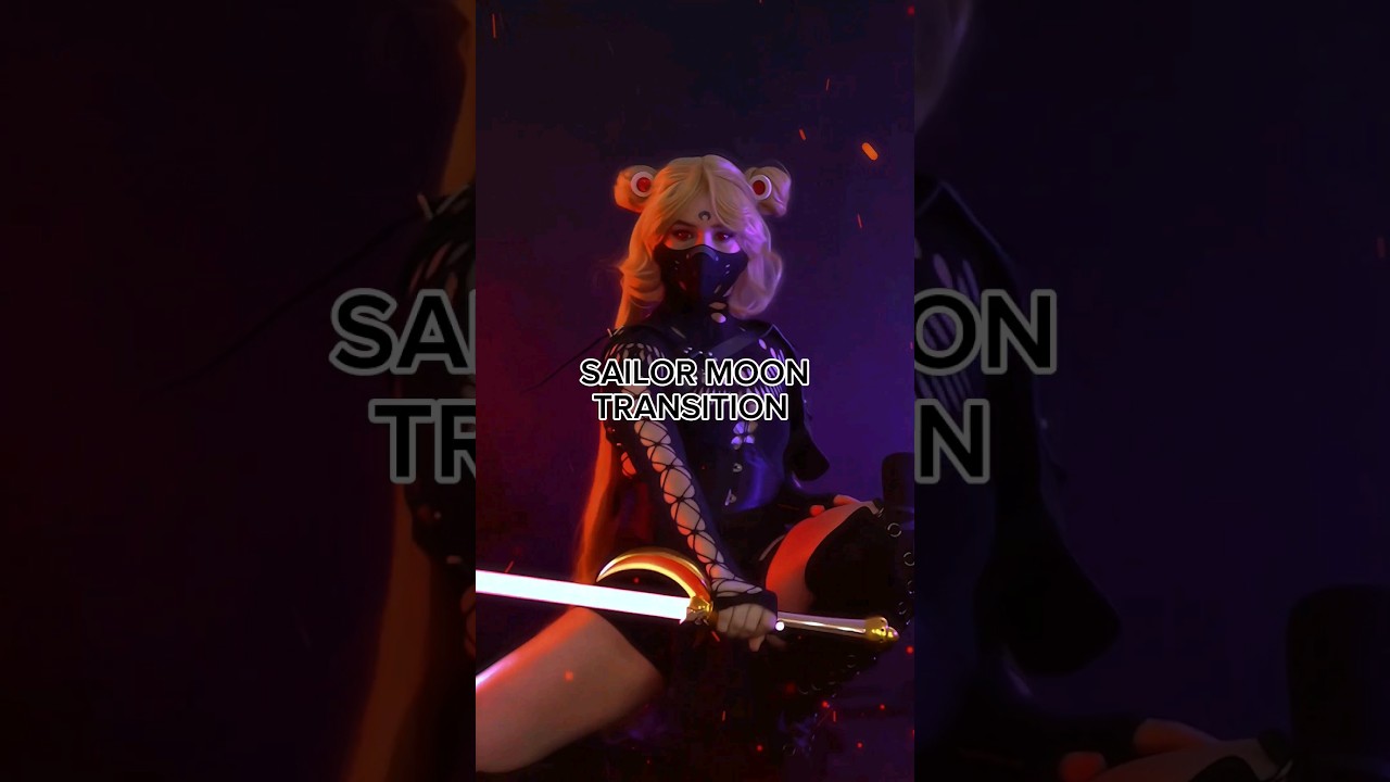 Sailor Moon meets the dark side! 🌙⚔️ Should I keep doing this series?🤔