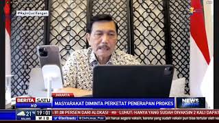 Luhut Sebut Puncak Kasus Covid Varian Omicron Terjadi di Februari-Maret 2022