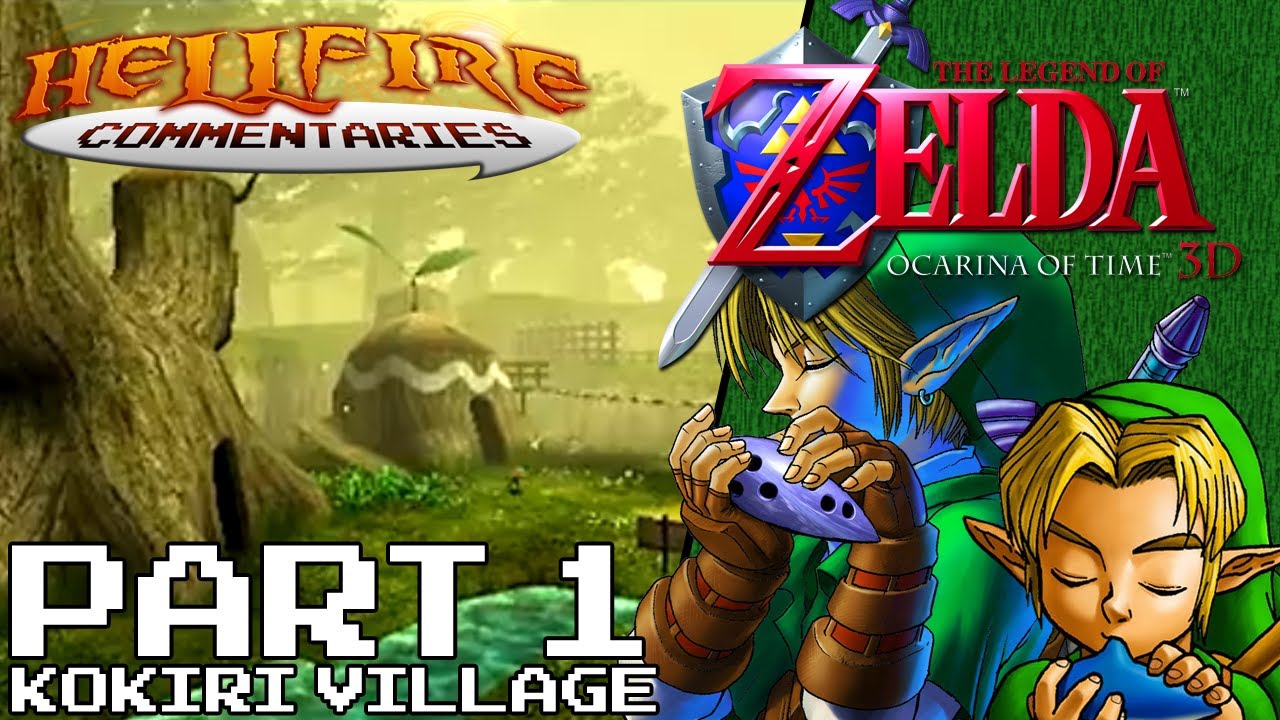 Ocarina of Time 3D playthrough [Part 1 Kokiri Village] YouTube