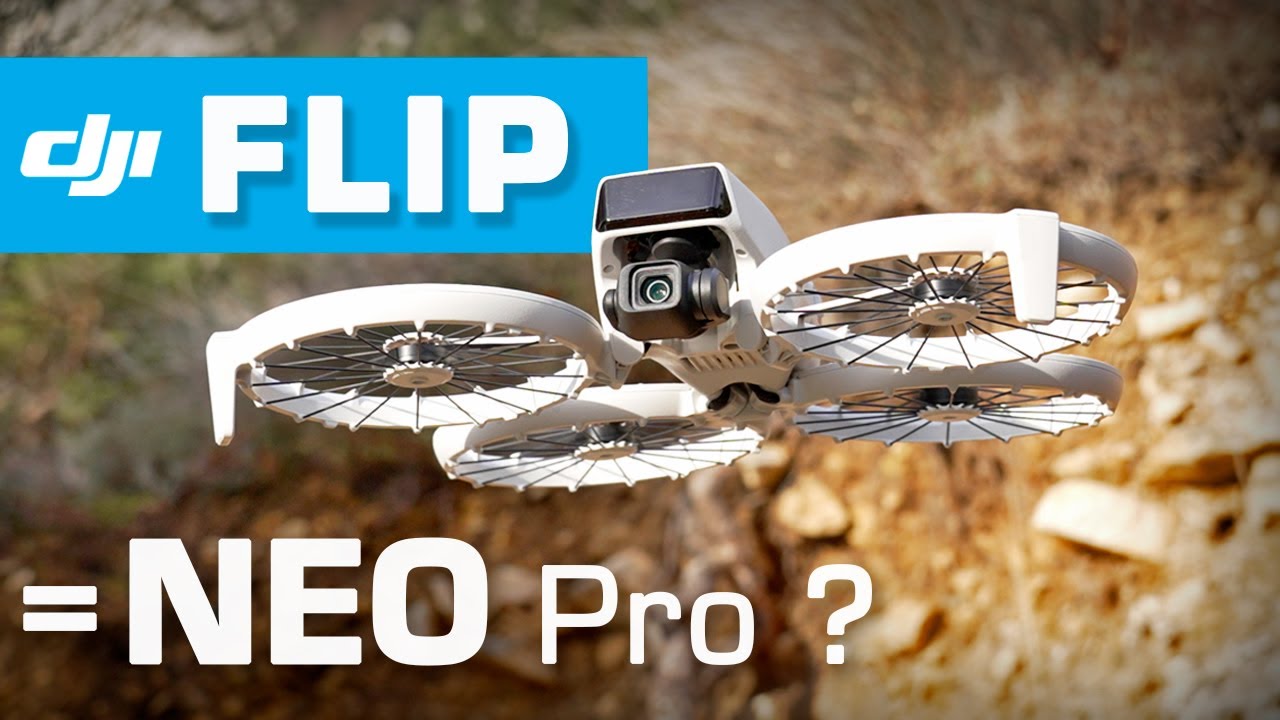 video DJI FLIP avec radiocommande RC N3