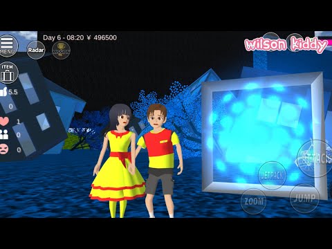 Yuta Mio Masuk ke Portal Dunia Tak Berpenghuni ?? | Sakura Simulator | Game Wilson Kiddy