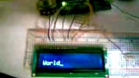 LCD Hello World