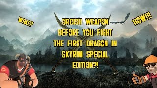 Skyrim Special Edition: How to get an Orcish Greatsword once You get to RiverWood.