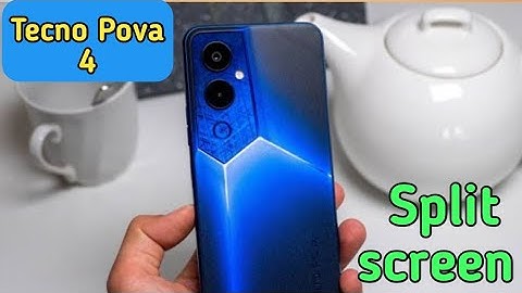 Split Screen On In Tecno Pova 4, Create Dual Screen In Tecno Pova 4, How To Use Floating Window