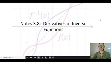 AP Calculus AB: Derivatives of Inverse Functions