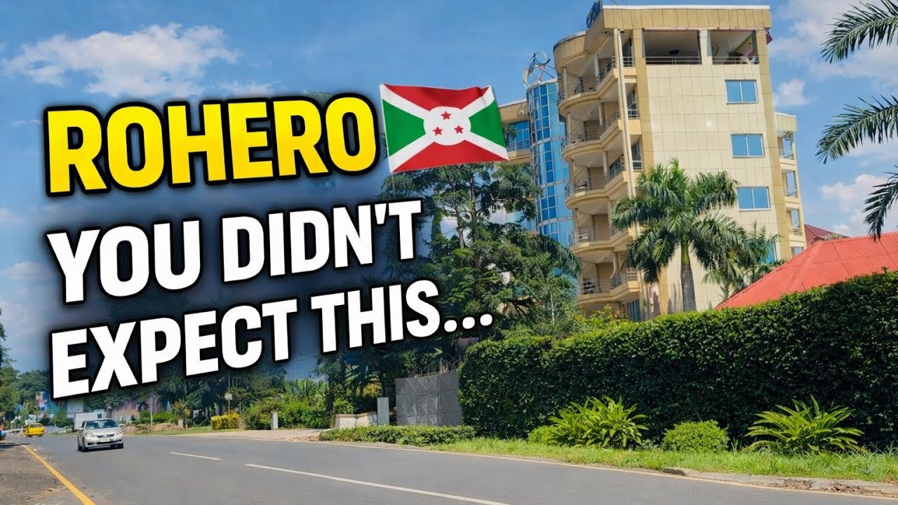 Walking Through Rohero 🇧🇮 | Modern Bujumbura