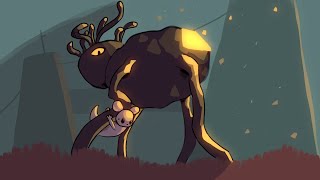 Average rain deer experience. (Rain world animation. Turn on subtitles)