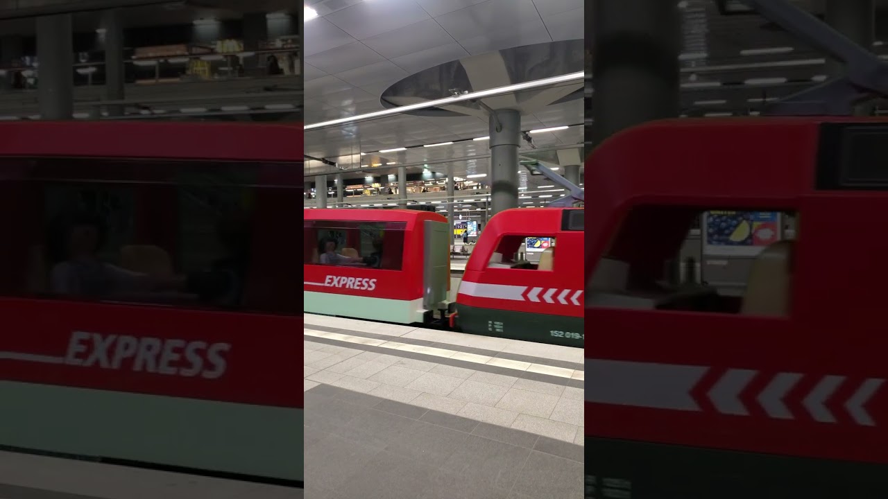 Berlin HBF Lok bespannter 