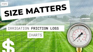 Pipe Size Matters - How to Read Irrigation Friction Loss Charts