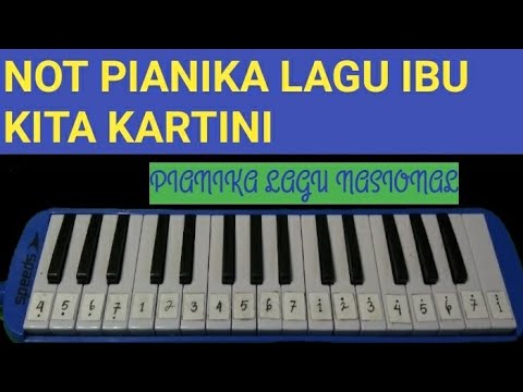 NOT PIANIKA LAGU IBU KITA KARTINI || PIANIKA LAGU NASIONAL - YouTube