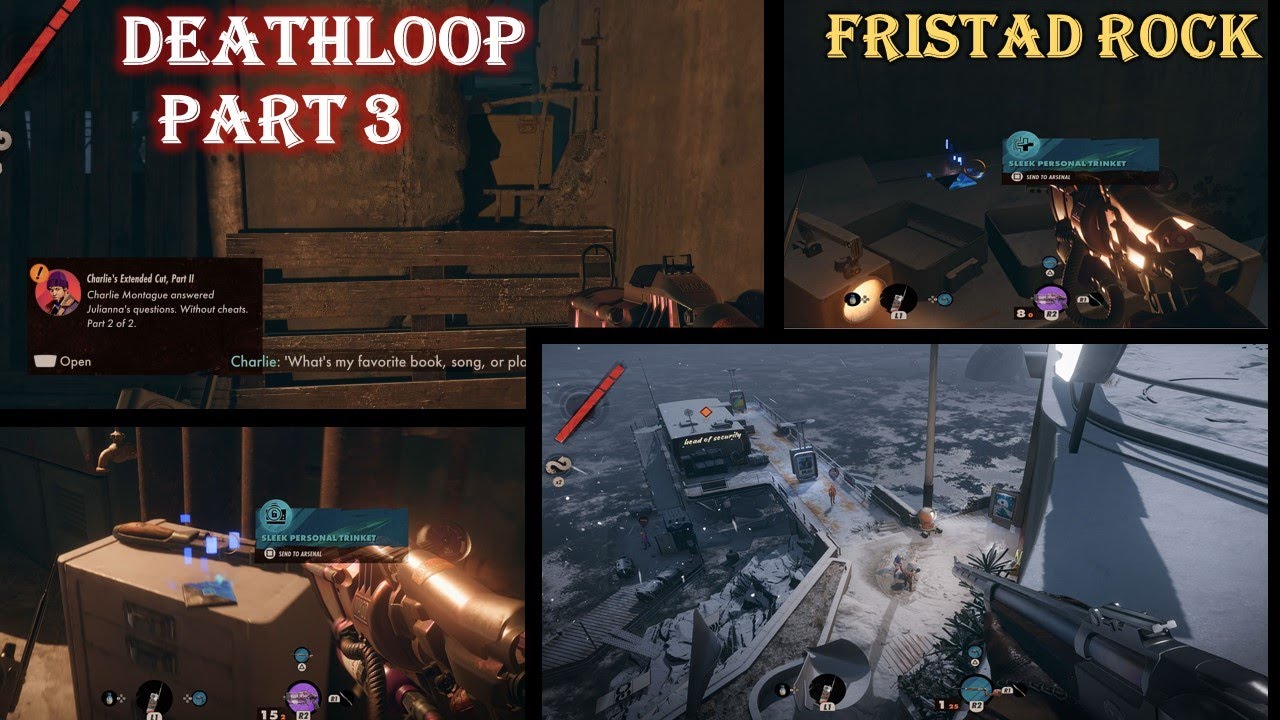 DEATHLOOP PS5 - Full Gameplay Walkthrough Part 3 - Fristad Rock ...