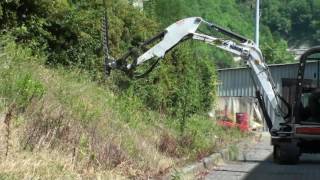 U Emme Hedge Trimmer Ht150 On Bobcat 334