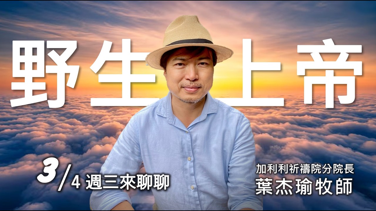 🍀來聊聊-野生上帝-葉杰瑜牧師 🌞車掌-991