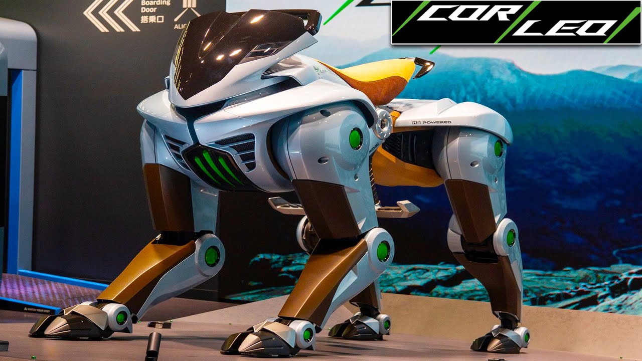 Kawasaki Corleo Revealed: A 4-Legged Beast Robot You Can Drive