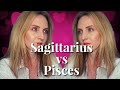 SAGITTARIUS VS PISCES | Love & Anger Relationship Compatibility | Hannah’s Elsewhere