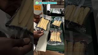 🌽 Fresh Baby Corn Vacuum Packing | Longer Shelf Life & 2X Freshness | Automatic Flow Wrap Demo