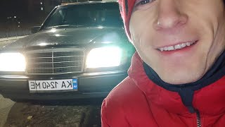 Mercedes W124 про головы и кулису)))