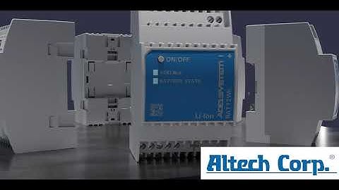 Altech DC-UPS and Battery Chargers