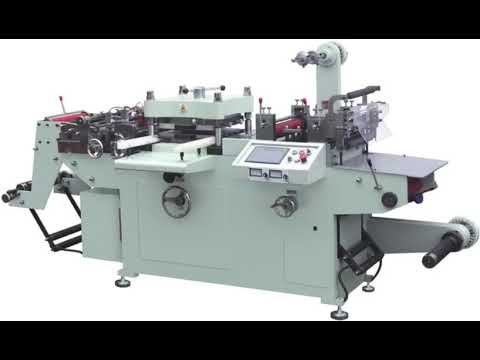 Flat Bed Label Die Cutting Machine