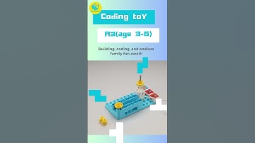 Kickstart the coding journey with WhalesBot A3! 🤖🎈 Age 3-6? No problem!