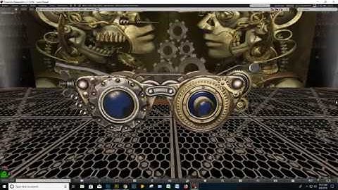 Mesh Steampunk Goggles Tip Jar for Second Life