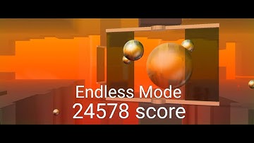 Endless mode Gameplay with a score of 24578 - Mayhem mode | Smash Hit
