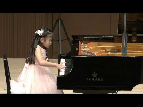 ブルグミュラー　アラベスク　小学１年生　ブルグミュラーコンクール　2022東京ファイナル　金賞