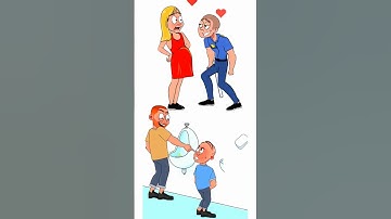 punish the rude man 😡. and help the reality 🧐⁉️#impossibledate #gameplay #shorts #mytom2 #gaming