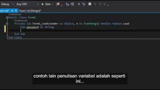 Pemrograman Basic - 9.1 Menggunakan Variabel