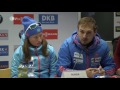 Eklat bei Siegerehrung der Mixed Staffel Biathlon WM Hochfilzen 2017