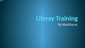 LIFERAY Training – LIFERAY Online Training – (LIFERAY Certification Tips)– LIFERAY Course