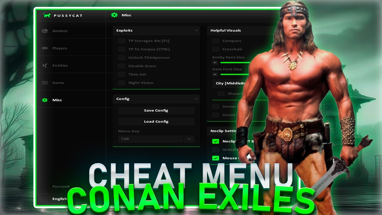 **Updated** Conan Exiles - TOP Cheat Menu | Divine Cheat For CE | Many Functions | FREE Download