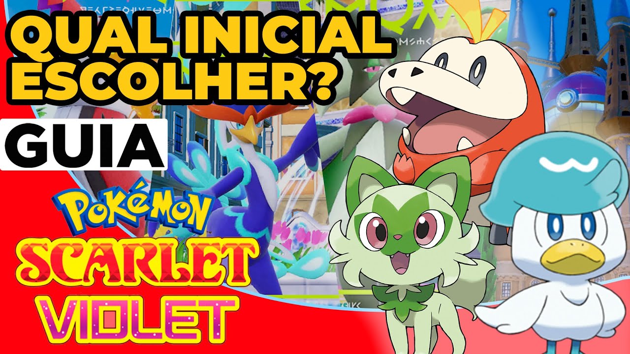 OS MELHORES POKÉMON DE CADA TIPO EM SCARLET & VIOLET !! 