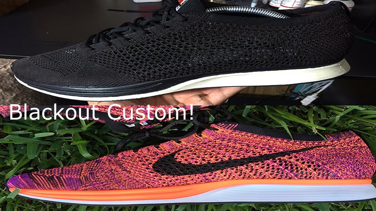 How To Paint Flyknit Shoes