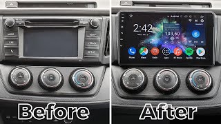 Toyota RAV4 2013-2018 Android CarPlay 9'' Stereo by GTA Car Kits