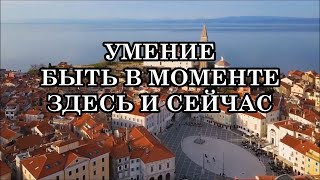 Есть только миг. И проблемы начинаются тогда, когда человек не умеет им управлять