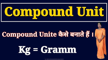 how to create kg compound unit in tally prime  i