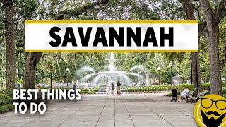 Savannah Travel Vacation Guide \/\/ BEST THINGS TO DO in Savannah 2022