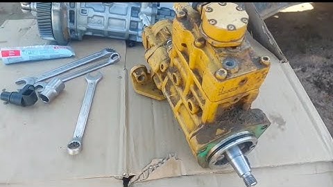 caterpillar  excavator machine diesel pump fitting|cat c6.4  engine how to adjust fuel pump timming