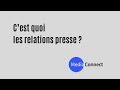 Cest quoi les relations presse  par frdric fougerat s1e1