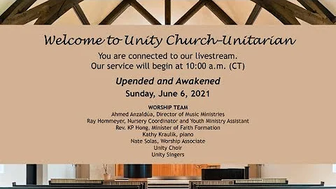 Upended and Awakened, Sunday Service, June 6, 2021...