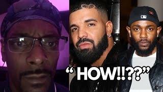 Snoop Dogg Reacts to Drake Using His and Tupac's AI Voice to Go at Kendrick Lamar
