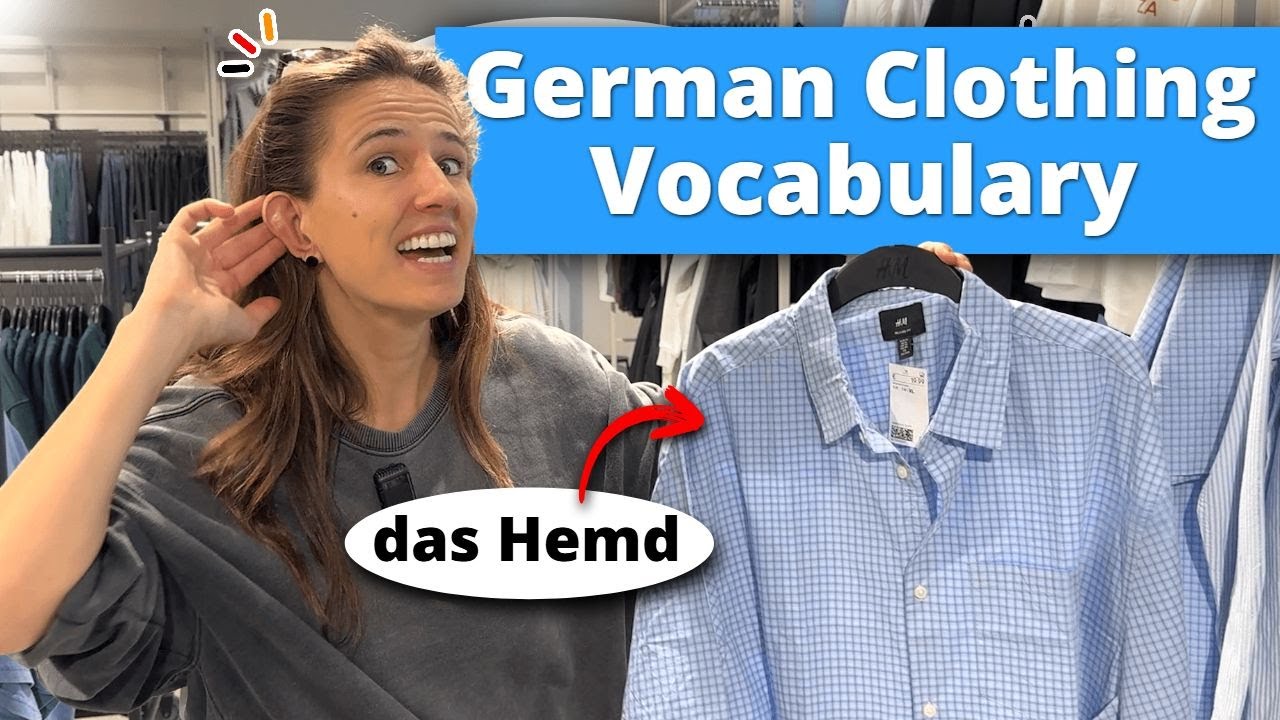What to Say When Shopping for Clothes in German