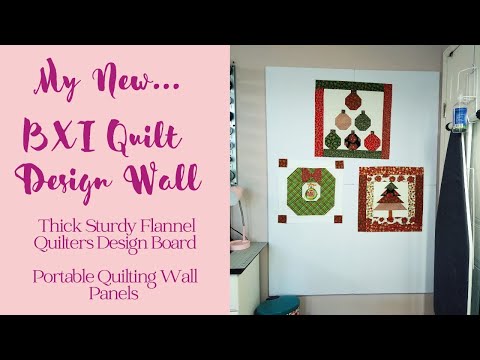 My New BXI Quilt Design Wall #beginnerfriendly #quilting #homesteading  #quiltblock 