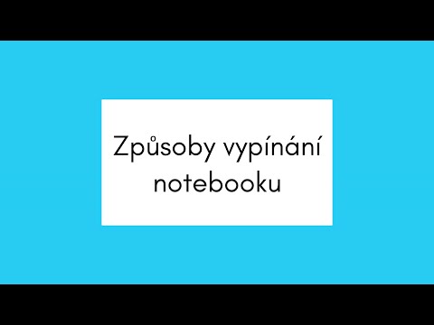 Video: Jak Z Notebooku Vytvořit Navigátor