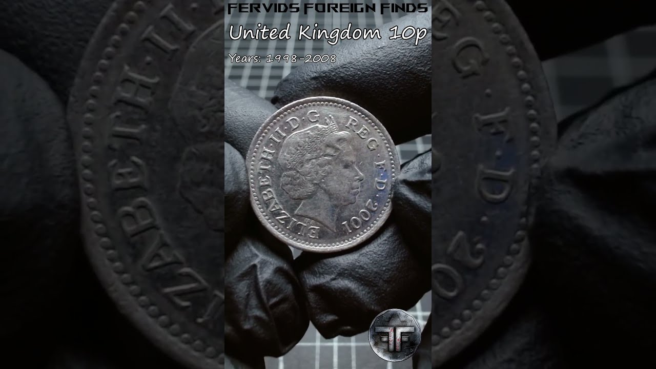 UK United Kingdom 10p Pence Coin Coinrollhunting Rare Token Crh Currency Coincollecting