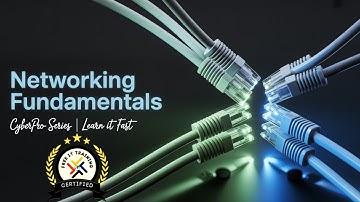 Networking Foundations MADE EASY for Cybersecurity Professionals 2025!